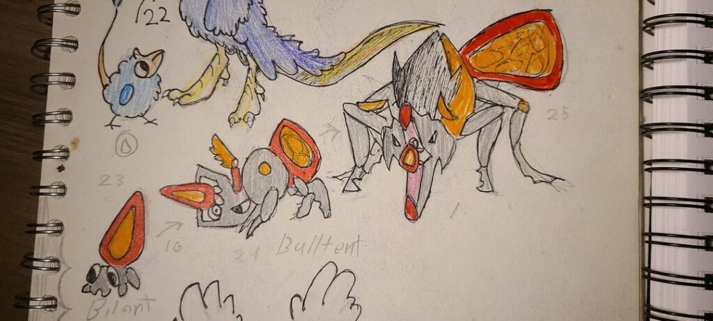 A redesign of a old mon I did a year ago
