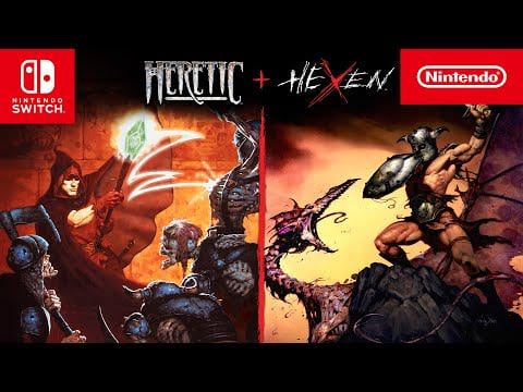 Heretic + Hexen – Launch Trailer – Nintendo Switch