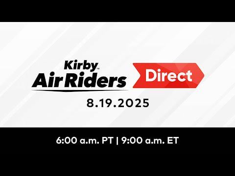 Kirby Air Riders Direct 8.19.2025