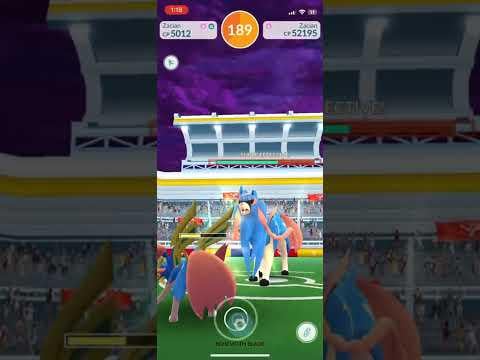 Zacian Solo (No Weather Boost, 35% Blade Boost 🗡️, 3 Seconds Left)