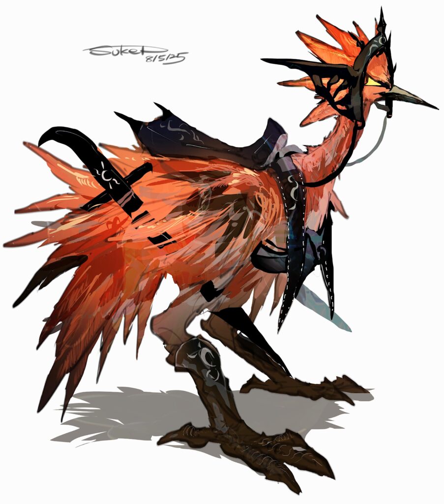Galarian Zapdos Mount! [OC]
