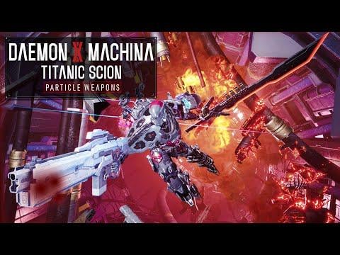 Daemon X Machina: Titanic Scion - Particle Weapons Trailer