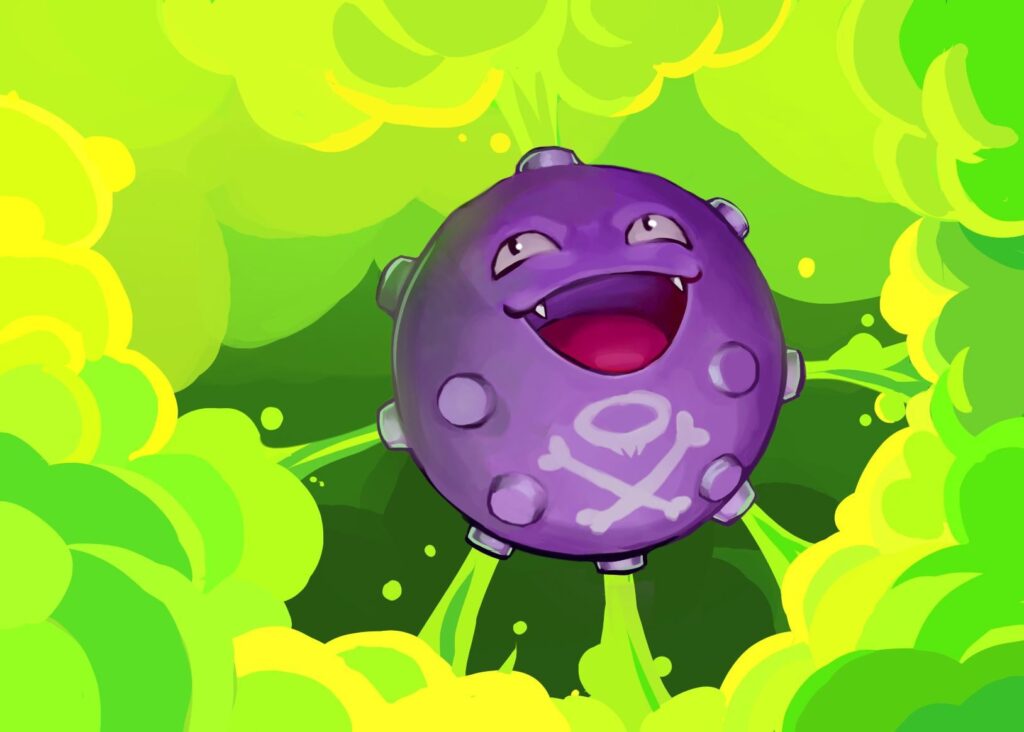 KOFFING!!! (drawn by me)