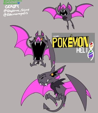 [Adopt] Combinarian Zubat,Golbat,and Kurobat—links and credits below