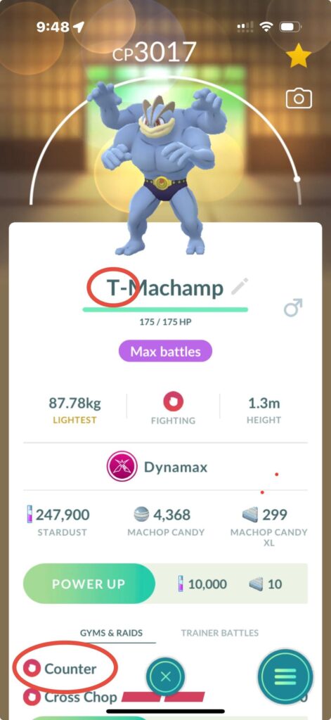 FTD - my stupid-simple way to track what my Max mons are good for
