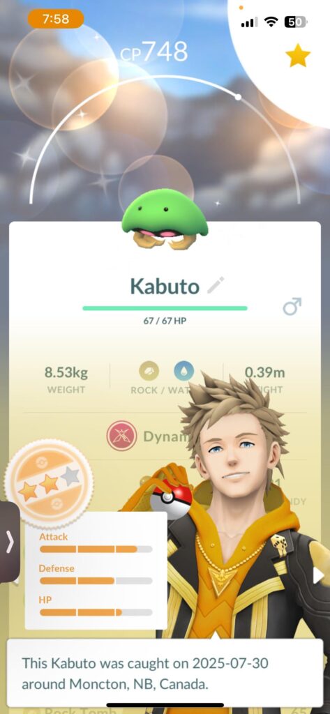 Not bad for my first Dinanax shiny