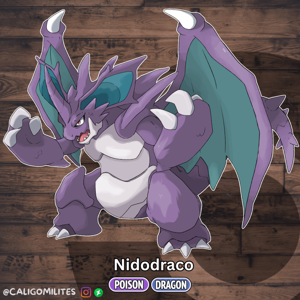 Nidodraco - Evolution of Nidorino with a Dragonscale