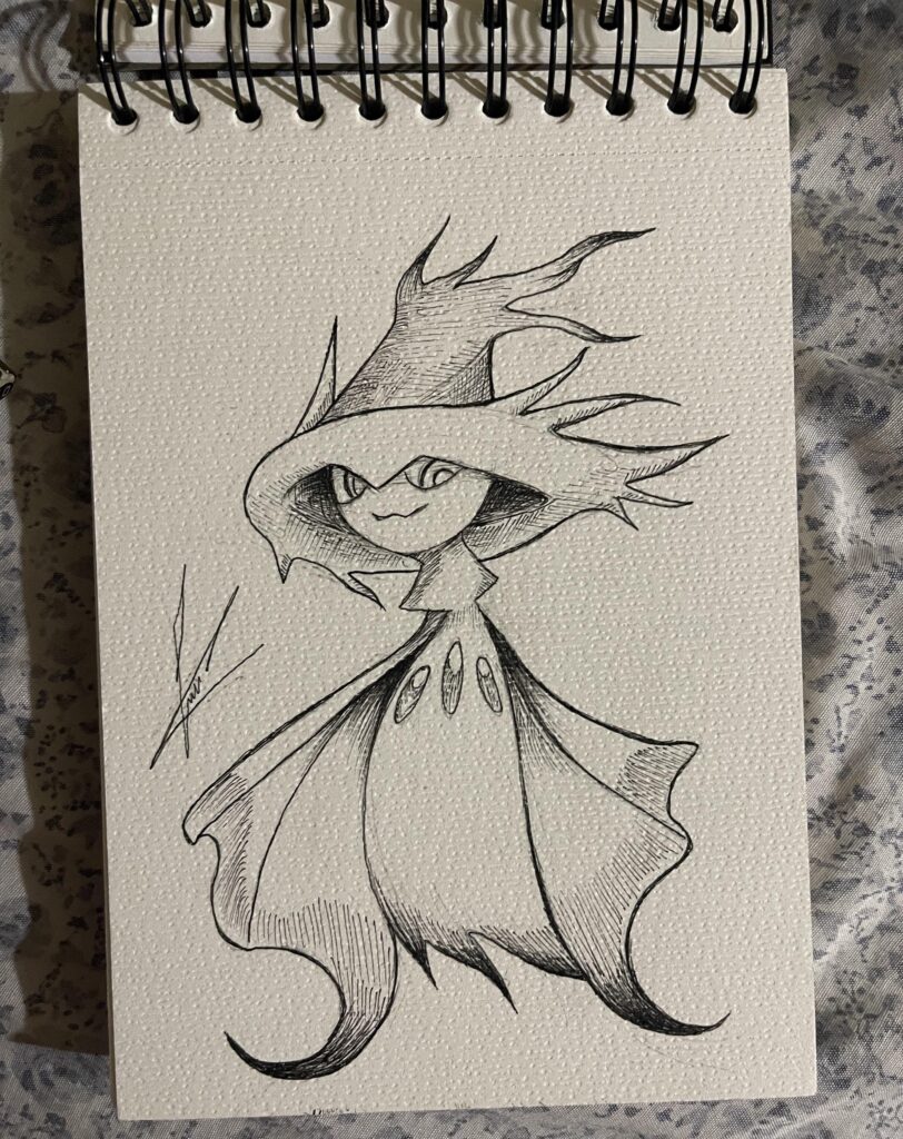 Mismagius sketch by me