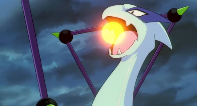 In the anime between Mewtwo(Movie 1) and Lugia(Movie 2) who is stronger and who would most likely end up winning at the end?(In universe lore wise not gameplay wise)
