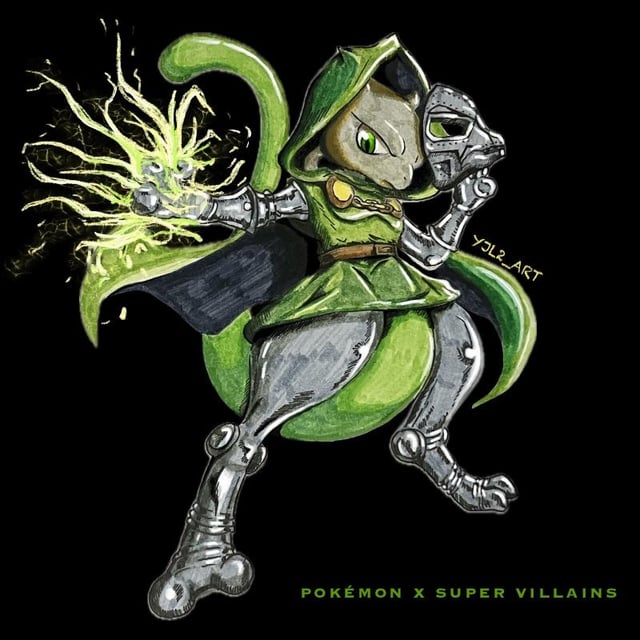 Pokémon x superheroes/Villains #2 [OC]