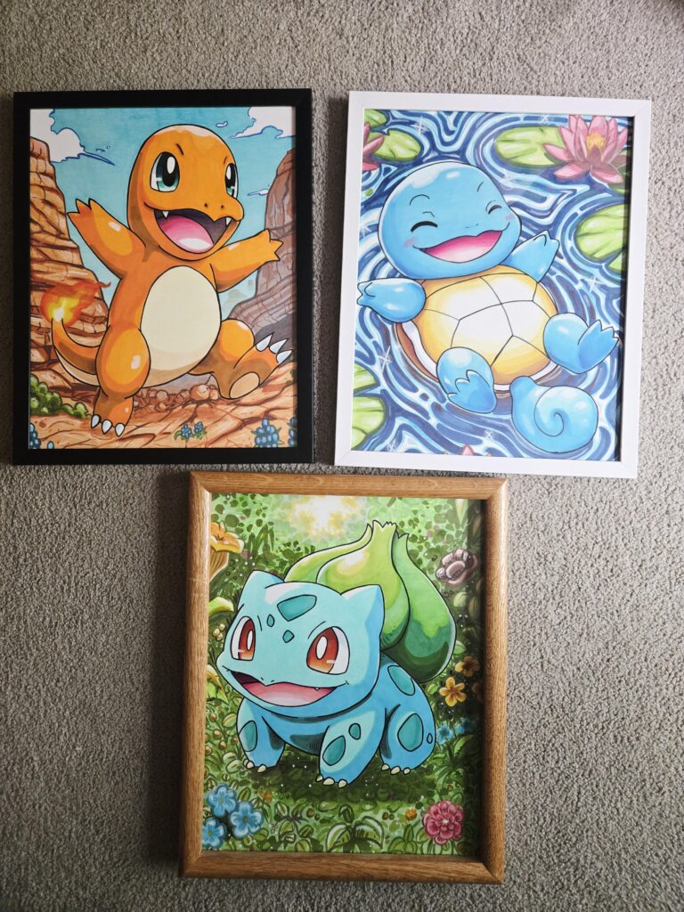 Kanto starters