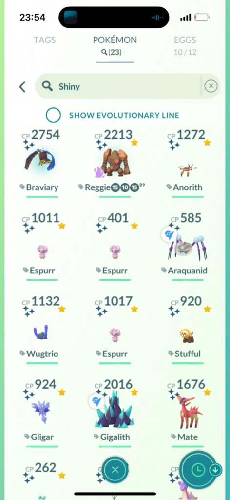 Never had this many shinies in a week before (except Community Days) after not having any last event.Mostly good shinies as well which usually isn’t the case!
