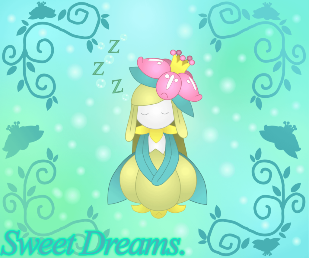 Sleeping Lilligant (OC) 🌼🌷🌻😴