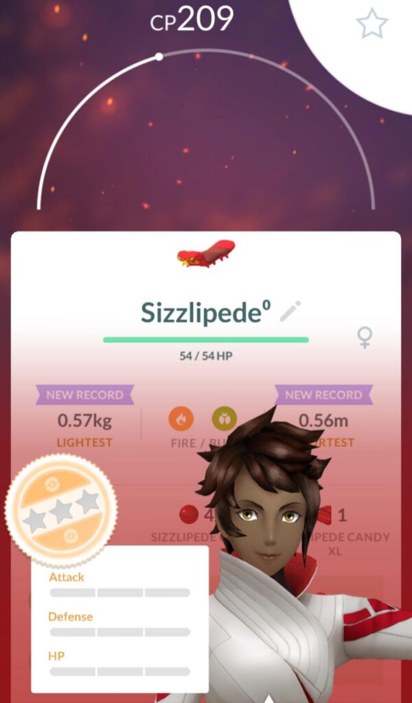 pathetic worm girl that would die instantly to any rock-type move