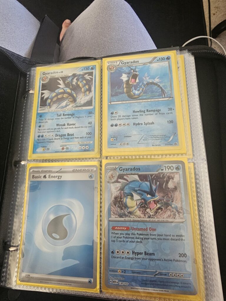 Slowly but surely. Gyarados master set