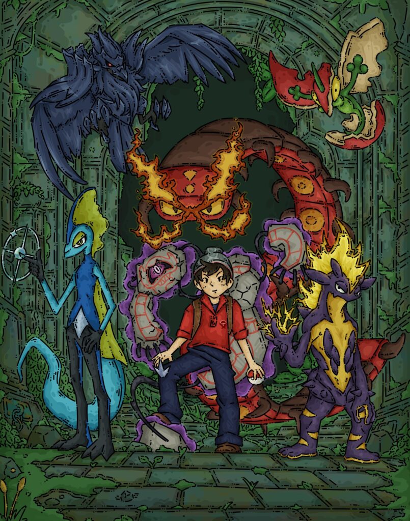 Gen 8 endgame team commision I did!!