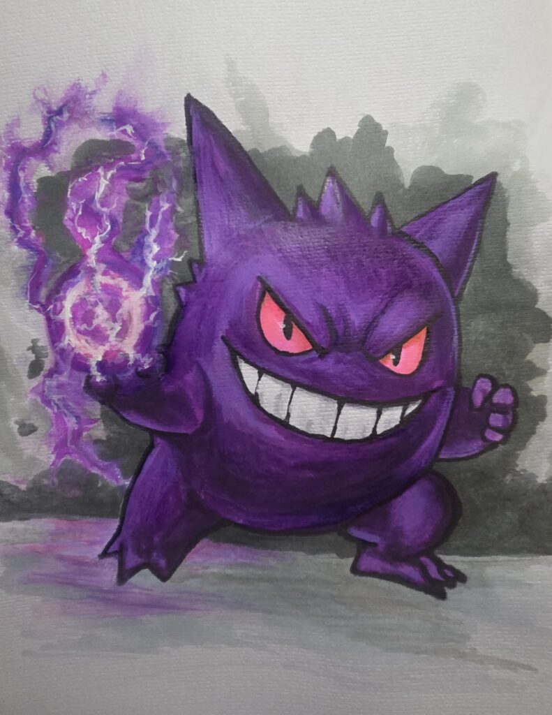 Just finished this comission. one with Copic Markers, Colored Pencils, and some Gouche.