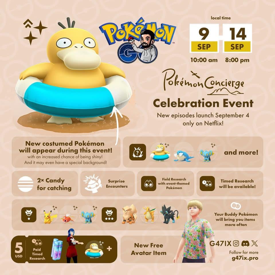 Pokémon Concierge Celebration Event