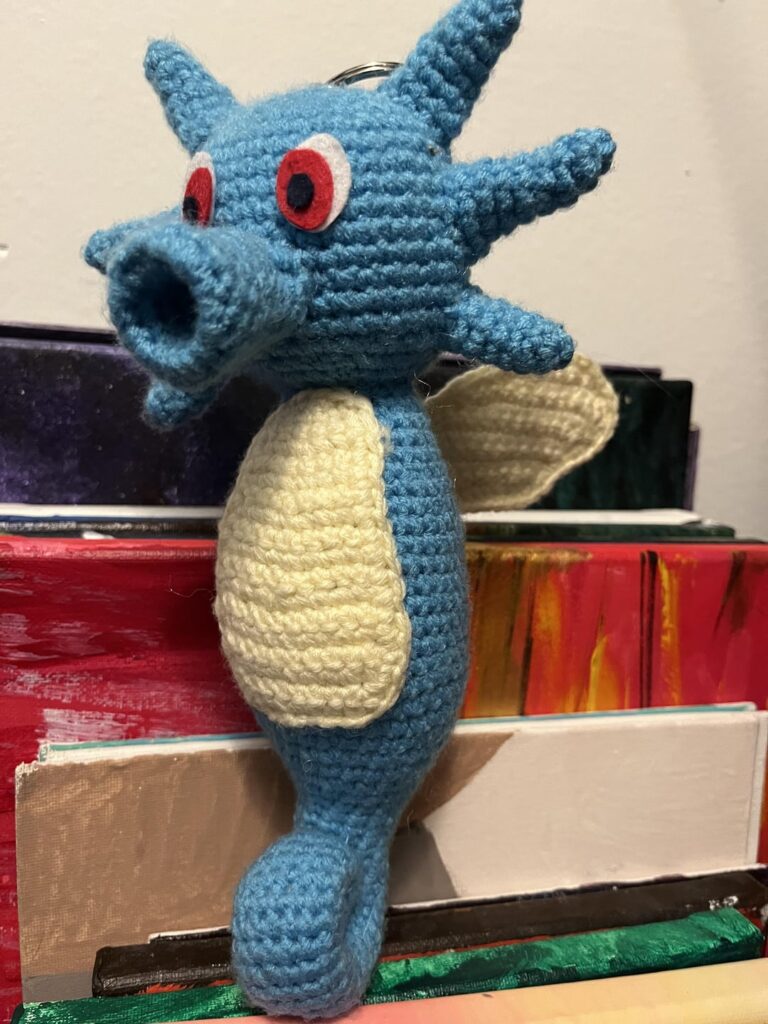 I crochet and paint niche Pokemon
