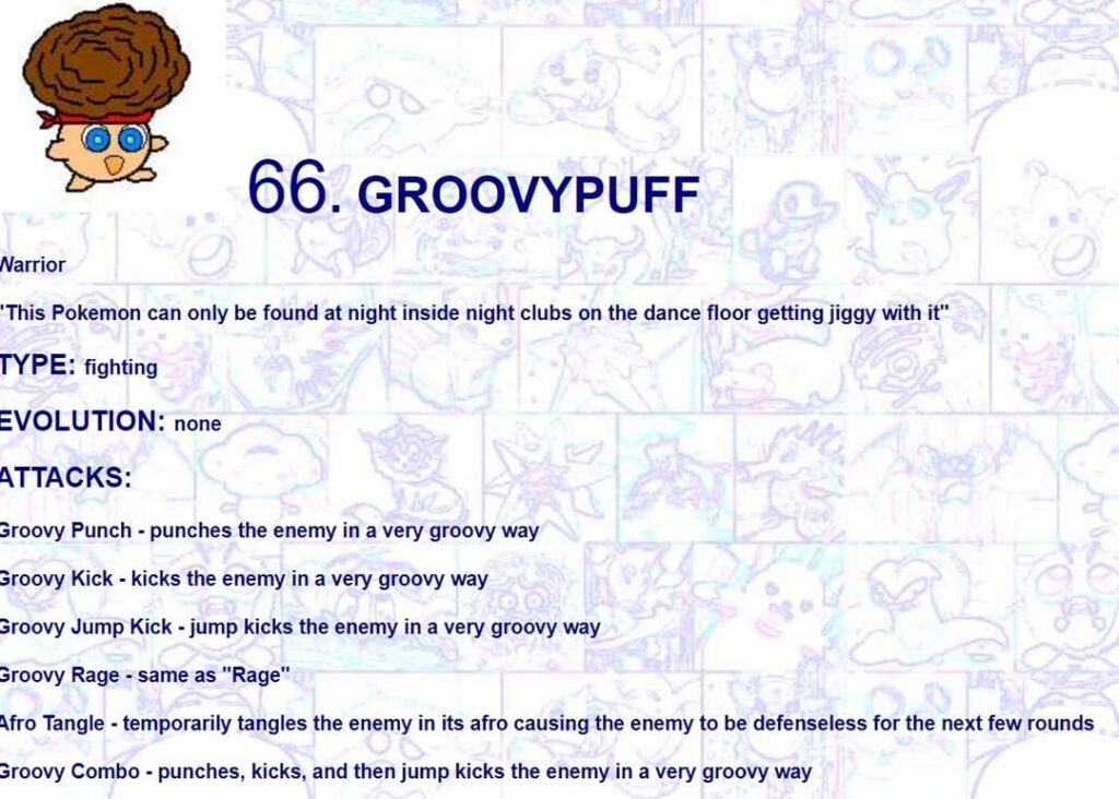 Late 90s era Fakemon hit different