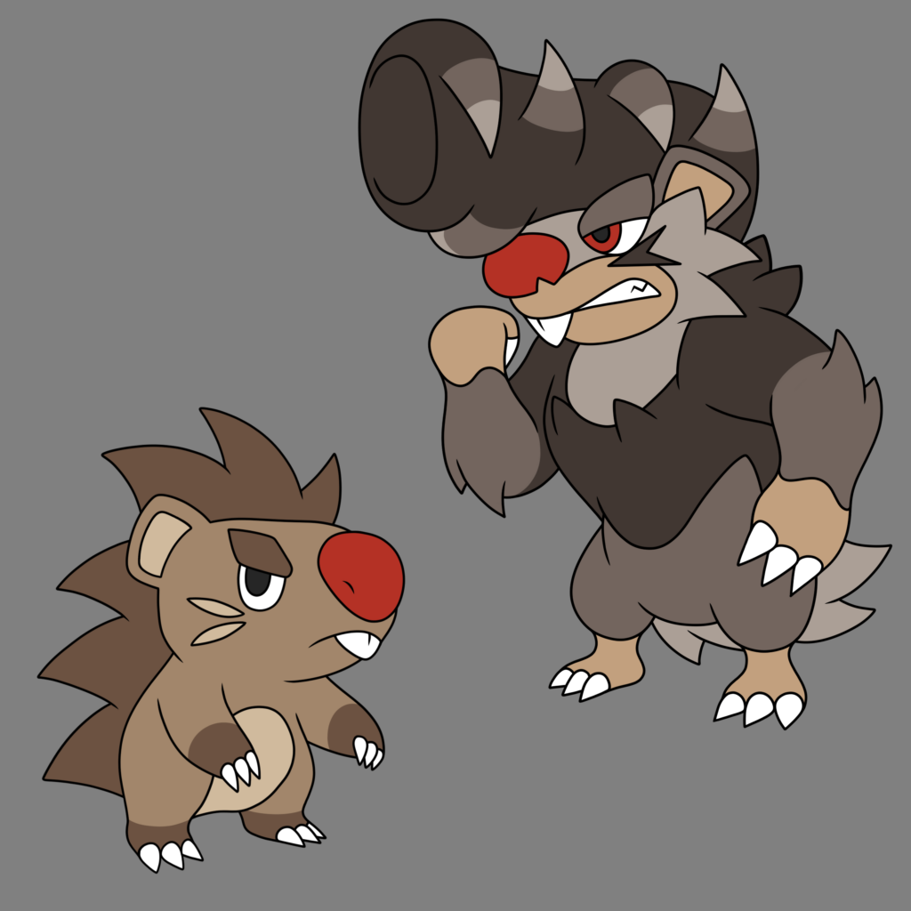 Pokeypine & Porcupunk
