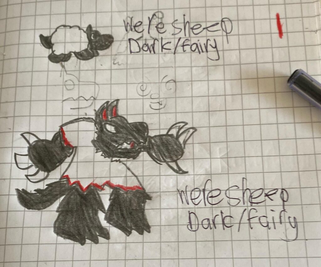 Wolf fakemon