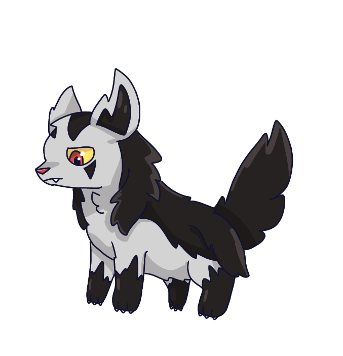 [OC] Little Mightyena doodle I did from a while ago