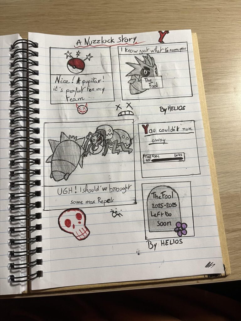 Enjoy my poorly drawn nuzzlock comic