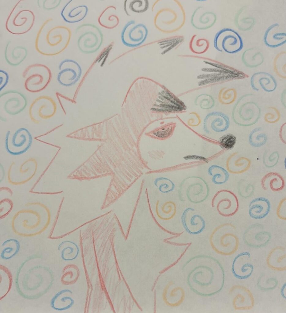 lycanroc drawing!!
