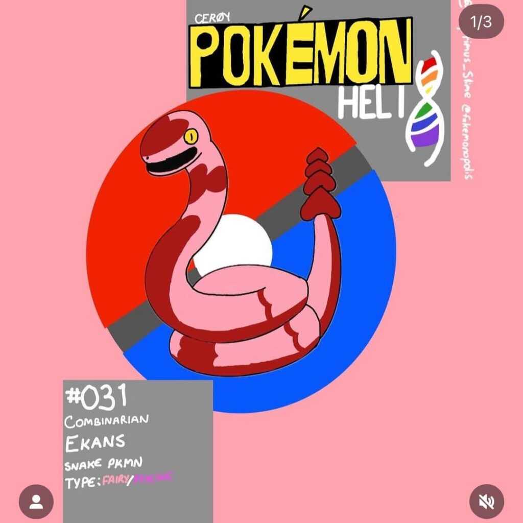 [OC] Combinarian Ekans line