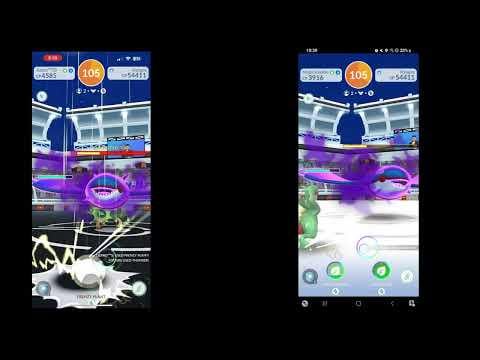 Shadow Kyogre Duo In Sunny (No Gems, No Party Power, Zacian Blade Boost)