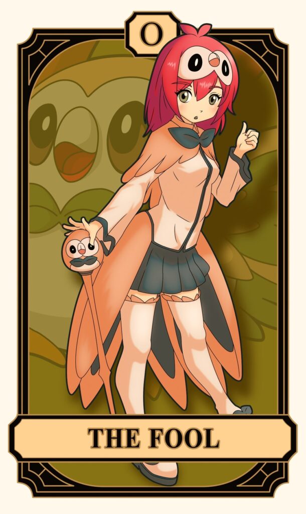 My Second Edition Set for Pokemon Arcana Tarot Cards are Magical Girls
