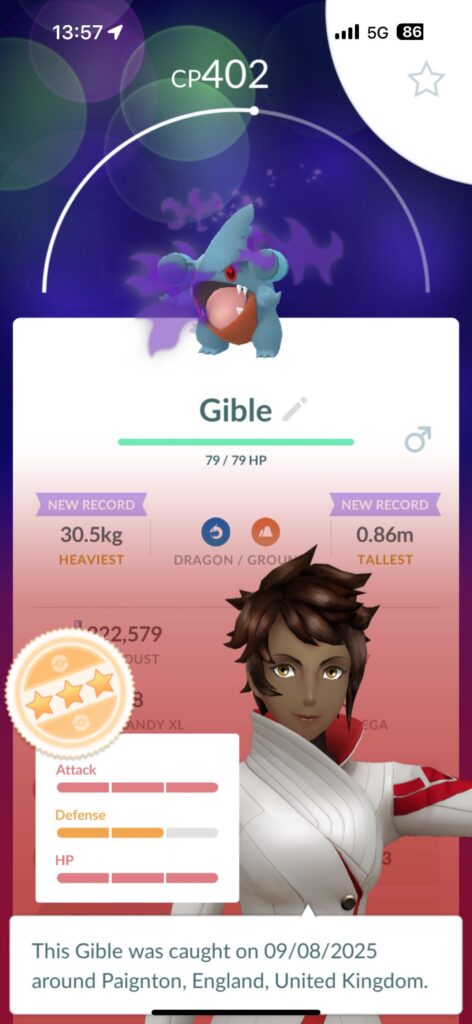 Do I purify this or not? I already have a hundo garchomp