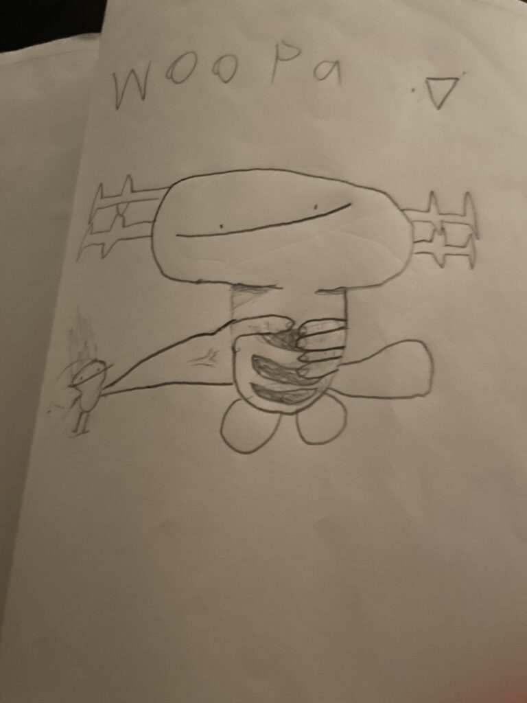 I made a derpy looking Wooper at 3am