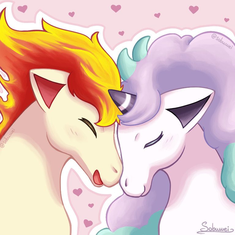 {OC} Ponyta x Galarian Ponyta
