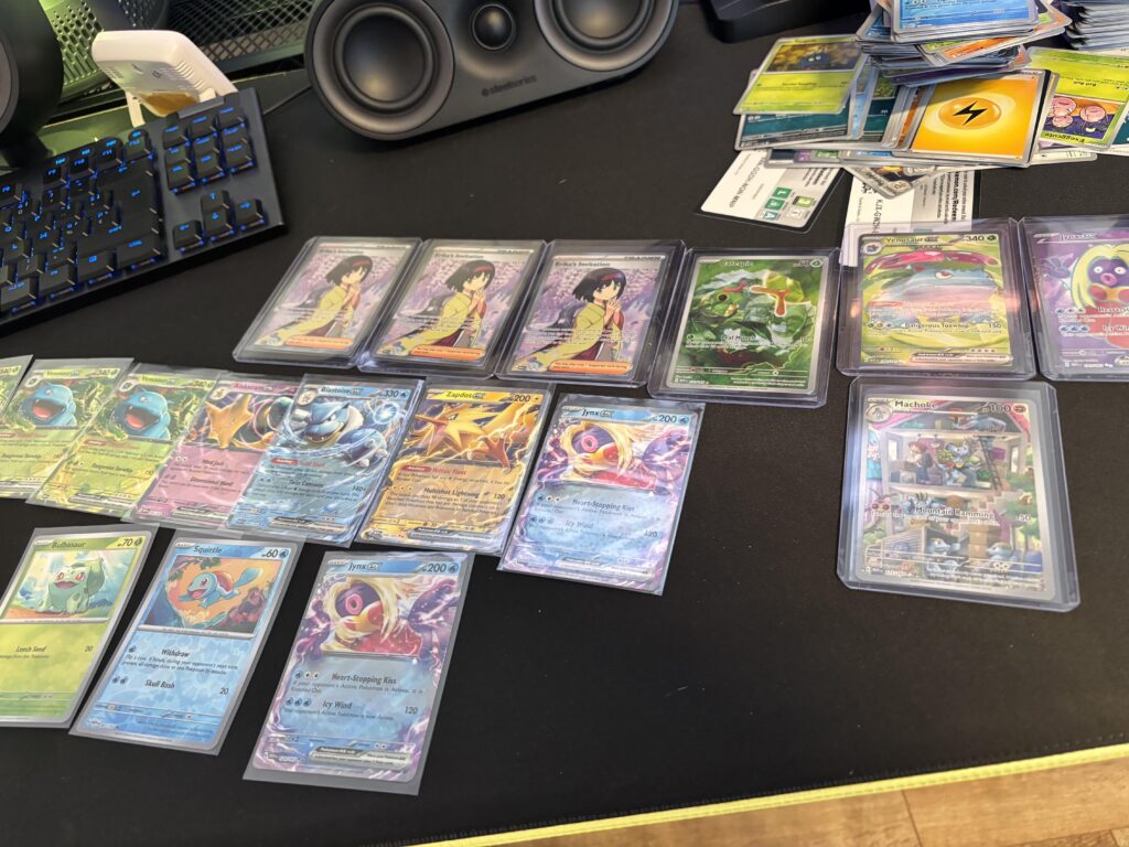 Felt lucky so opened 42 packs of 151