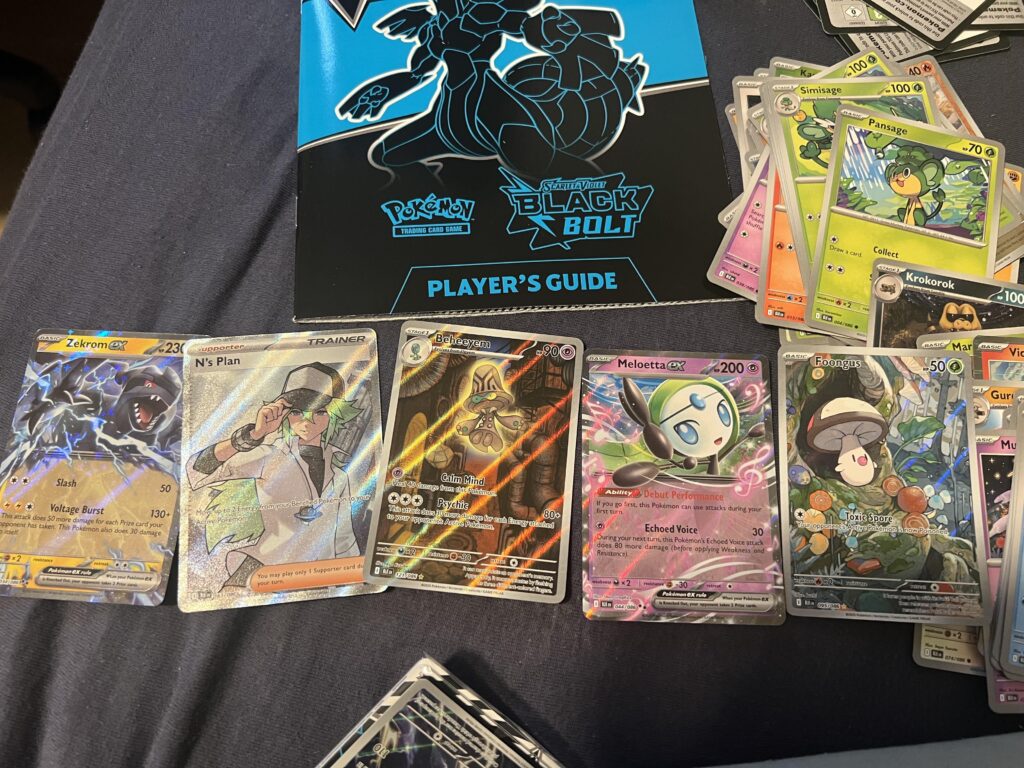 My black bolt etb pulls :D