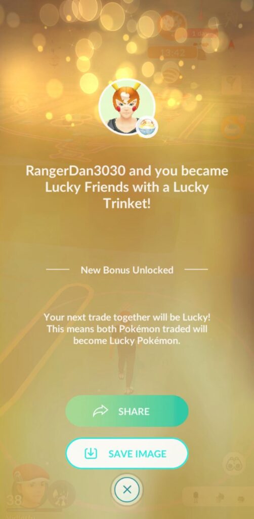 SOMEONE USED A LUCKY TRINKET ON ME!!!!