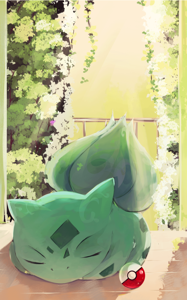 Paint all the pokedex #1 Bulbasaur