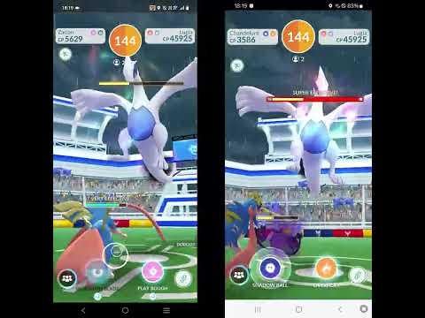Pokémon Go Lugia Raid Duo With Unique 6 Pokémon