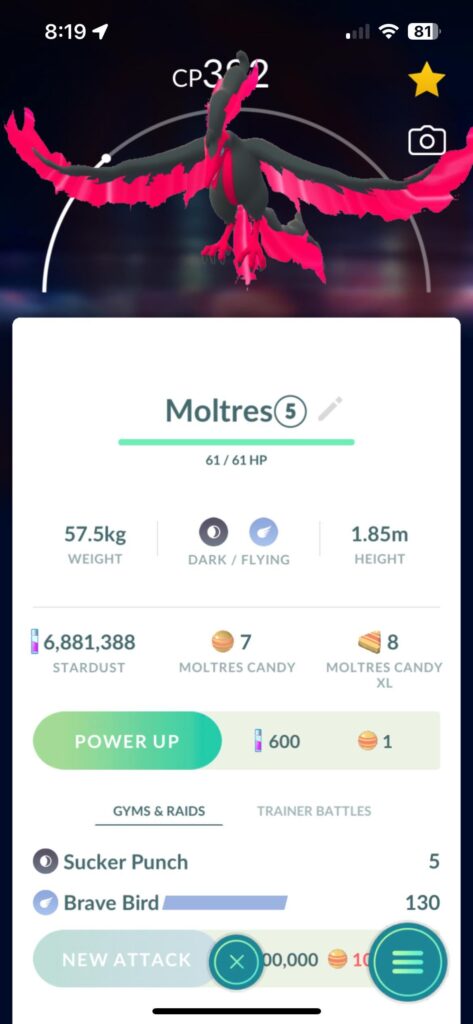 Finally! My first Galarian bird
