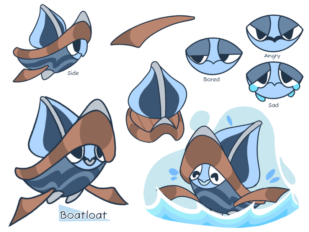 Meet Boatloat! Based on Boats! ( Object Fakemon )