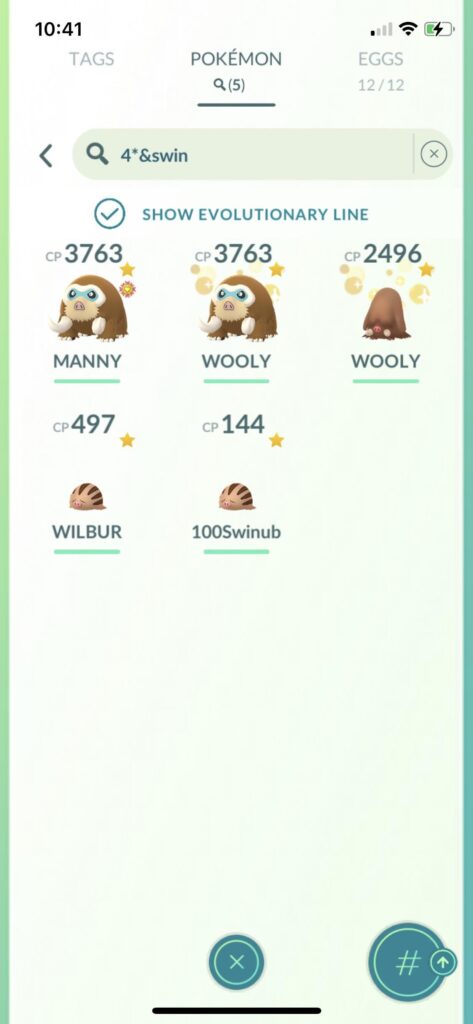 What Pokémon do you have the most hundos of?