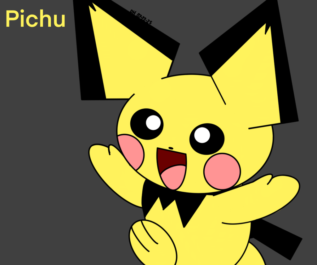 I made two more pokemon in Procreate