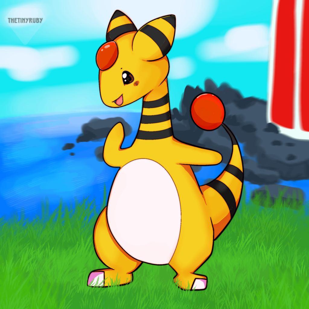 Ampharos art