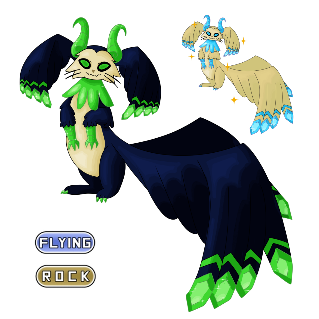 Viripia: The Emerald Harpy pokemon