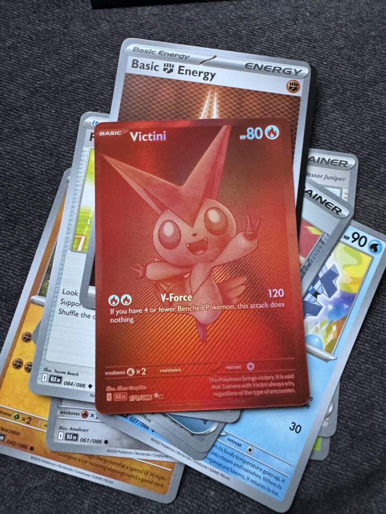 First pack opened after a long time and already have pulled the red fellow.