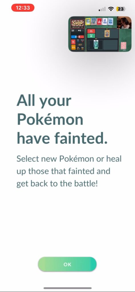 If your pokemon all faint in a raid then you’re immediately kicked from it
