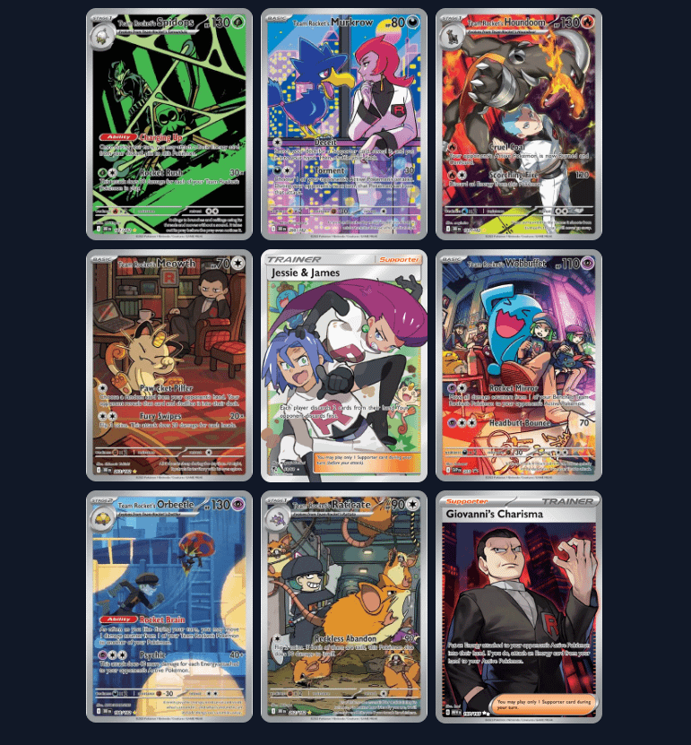 My Team Rocket Binder Page