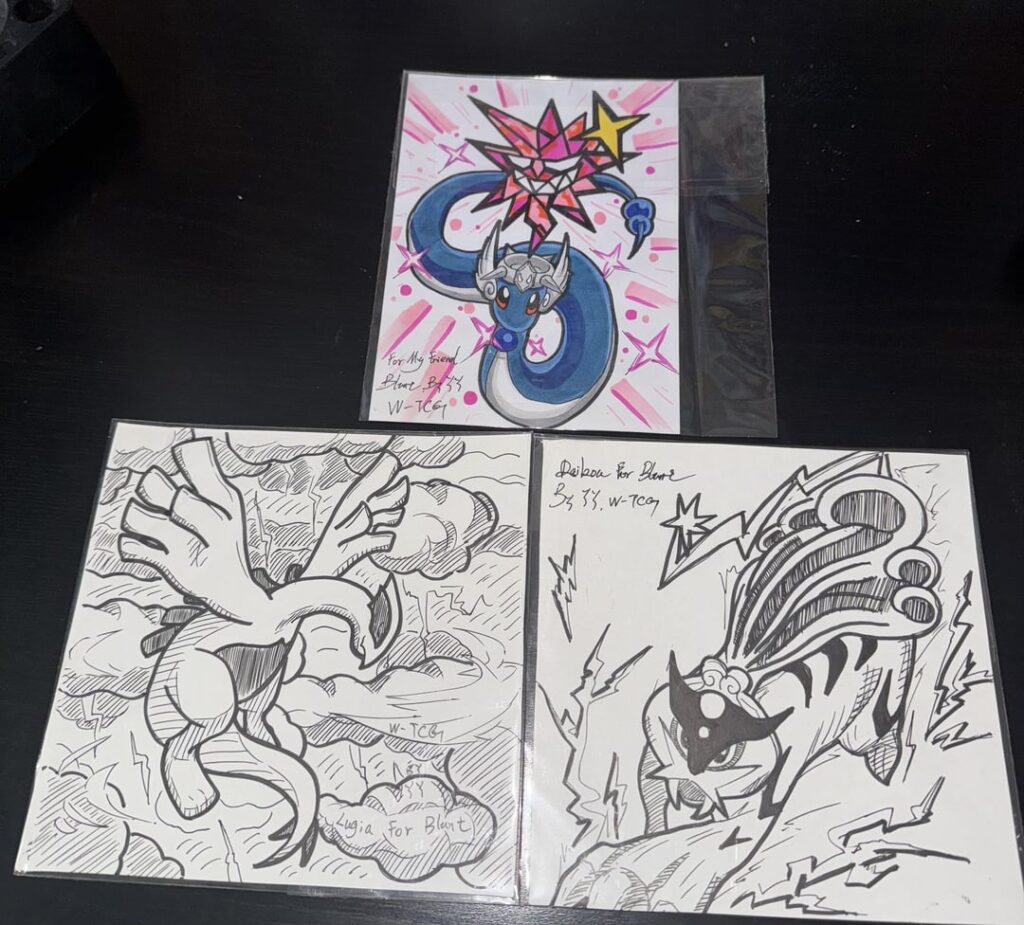 I have a friend in Japan that drew these for me. I absolutely love them ♥️ 😊